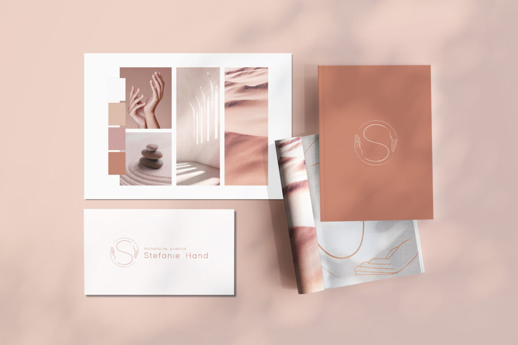 Branding Stefanie Hand. Logo, moodboard, huisstijl