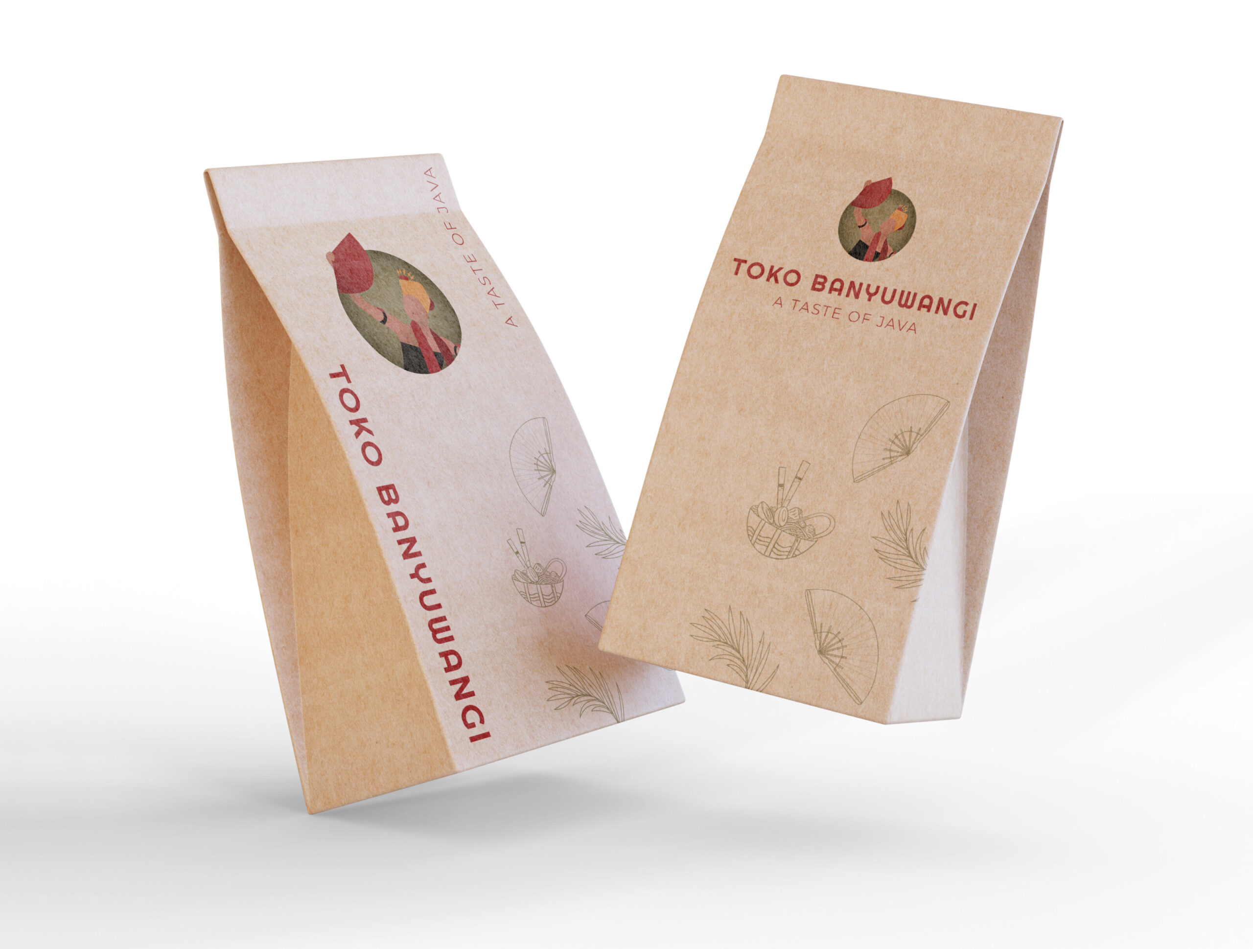 Logo ontwerp van Toko Banyuwangi door It's a Linda Branding Studio in Alkmaar.